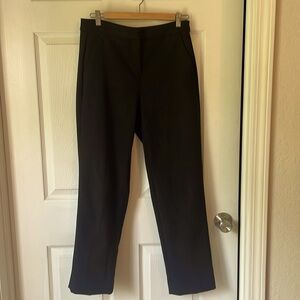 J Crew Kate Black Trouser Straight classic pant size 4